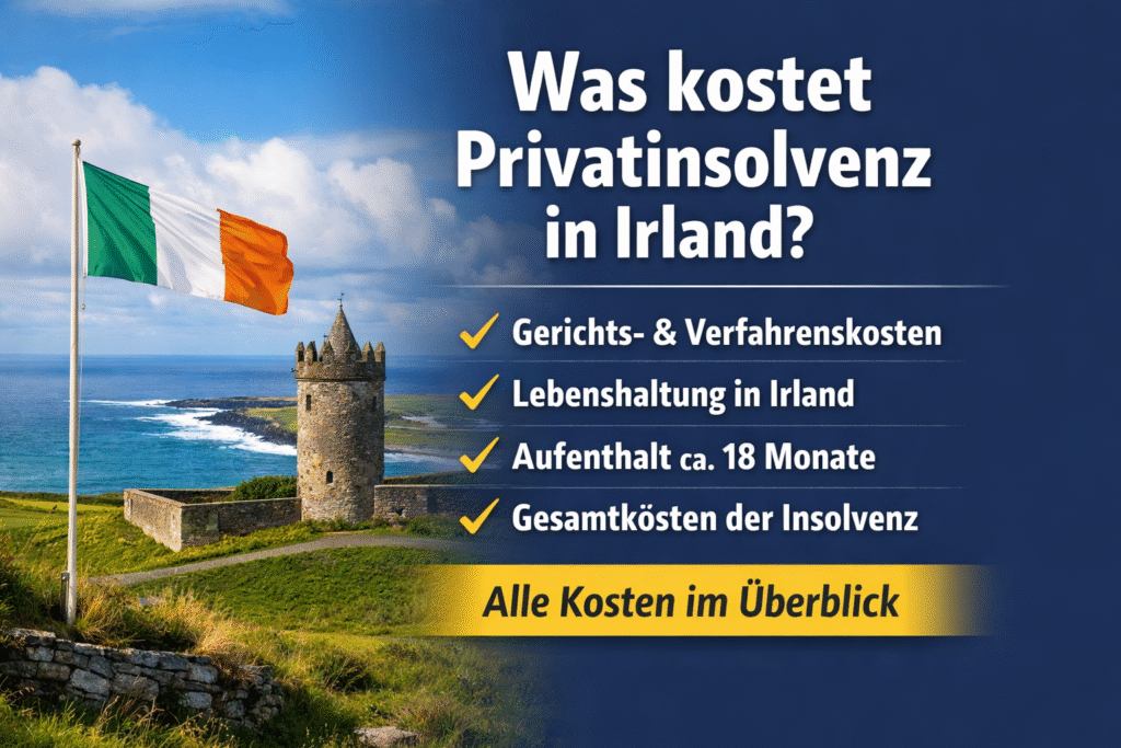 Privatinsolvenz Irland kosten