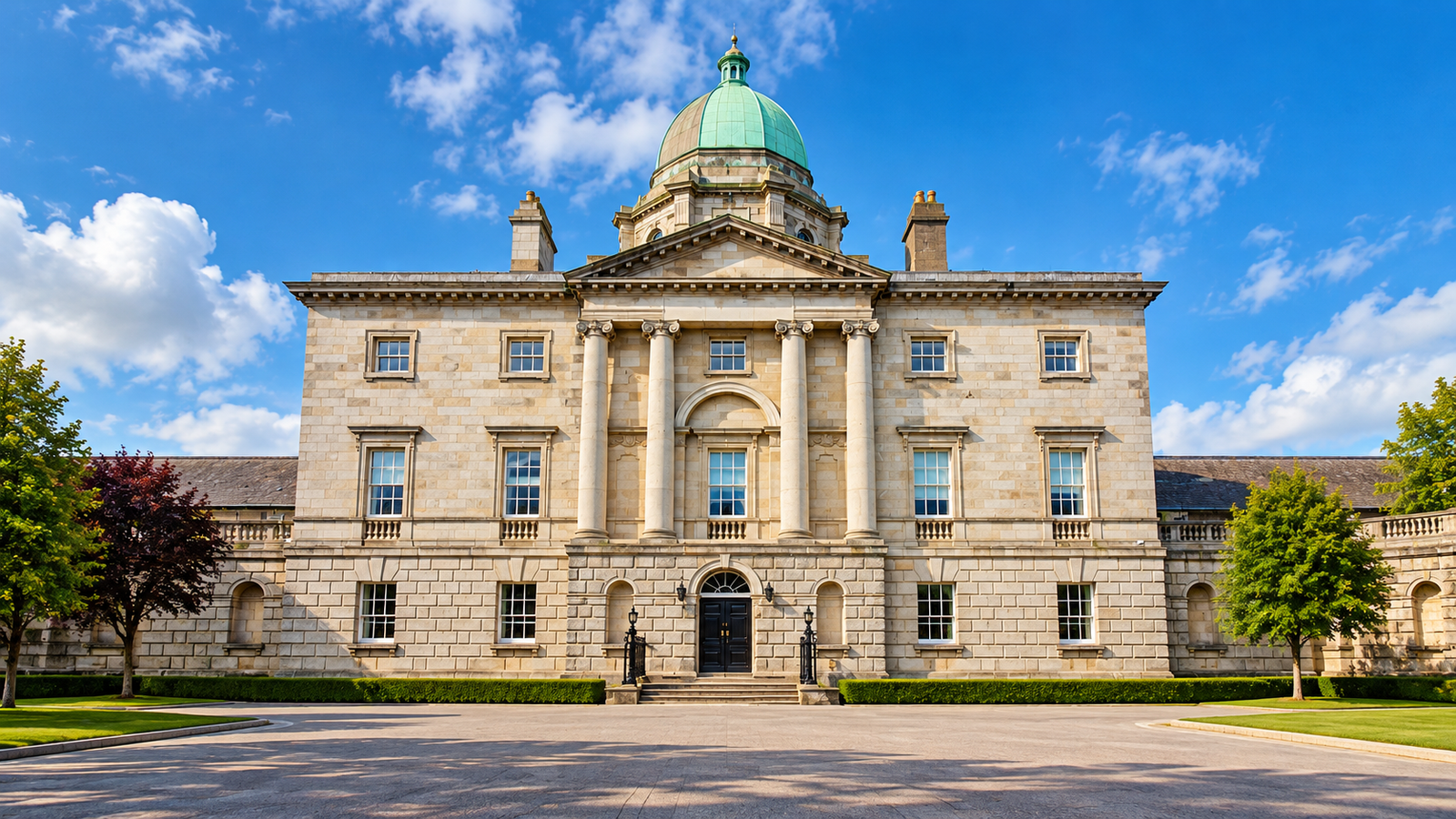 Ablauf Privatinsolvenz Irland – historisches King's Inns Gebäude in Dublin als Illustration zum irischen Insolvenzrecht